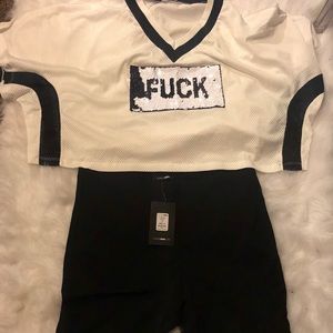 Two piece Fuck Off Set 💓